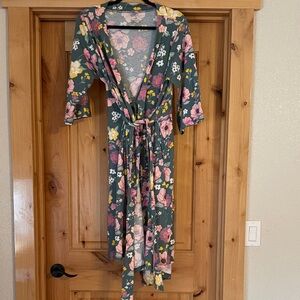 Baby Be Mine Floral Kimono with Belt